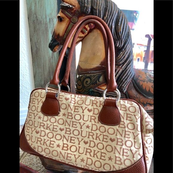 vintage signature Dooney & Bourke handbag - Picture 2 of 8